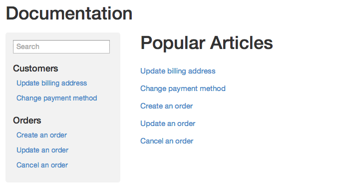 Guides documentation